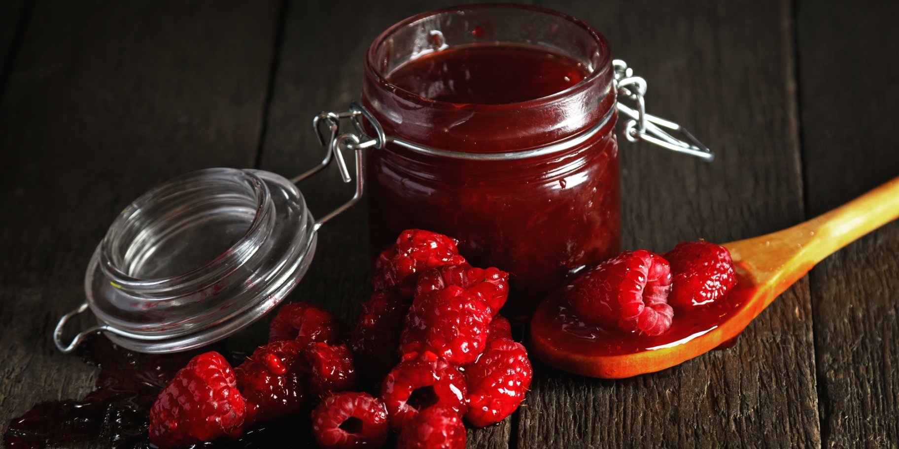 Крем из малины и меда