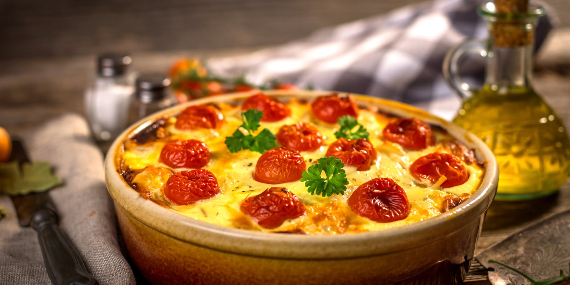 Клафуті з помідорами