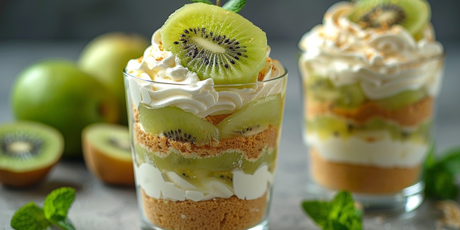 Десерт із ківі