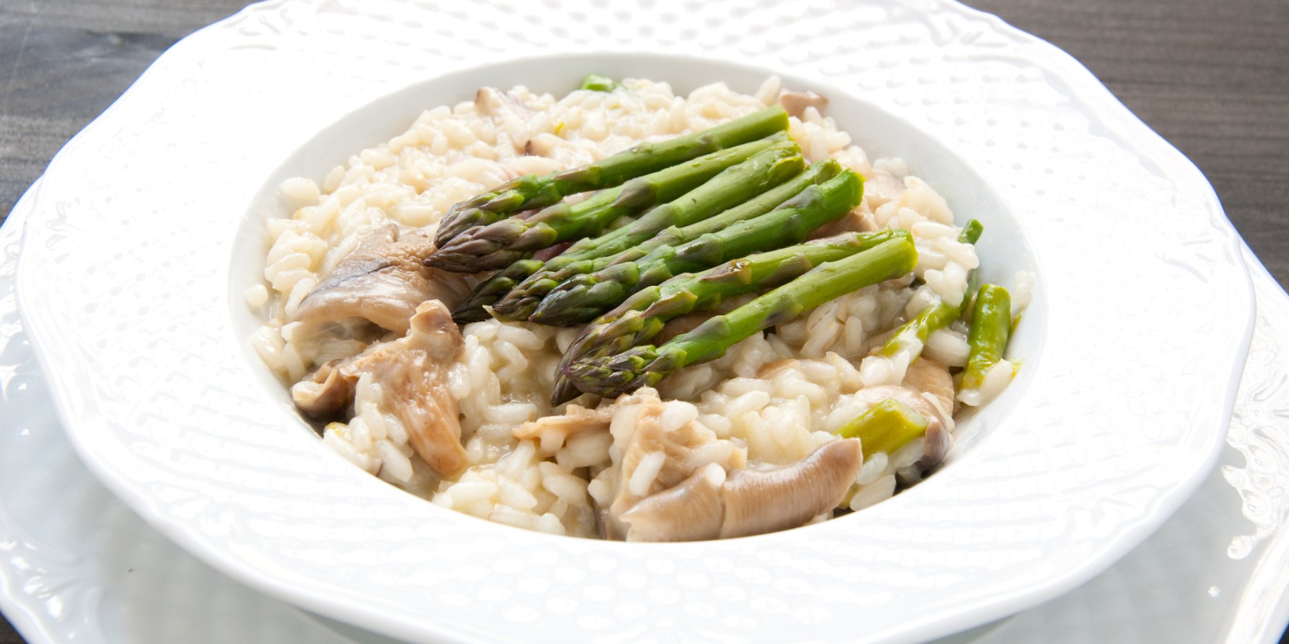 Ризото зі спаржею