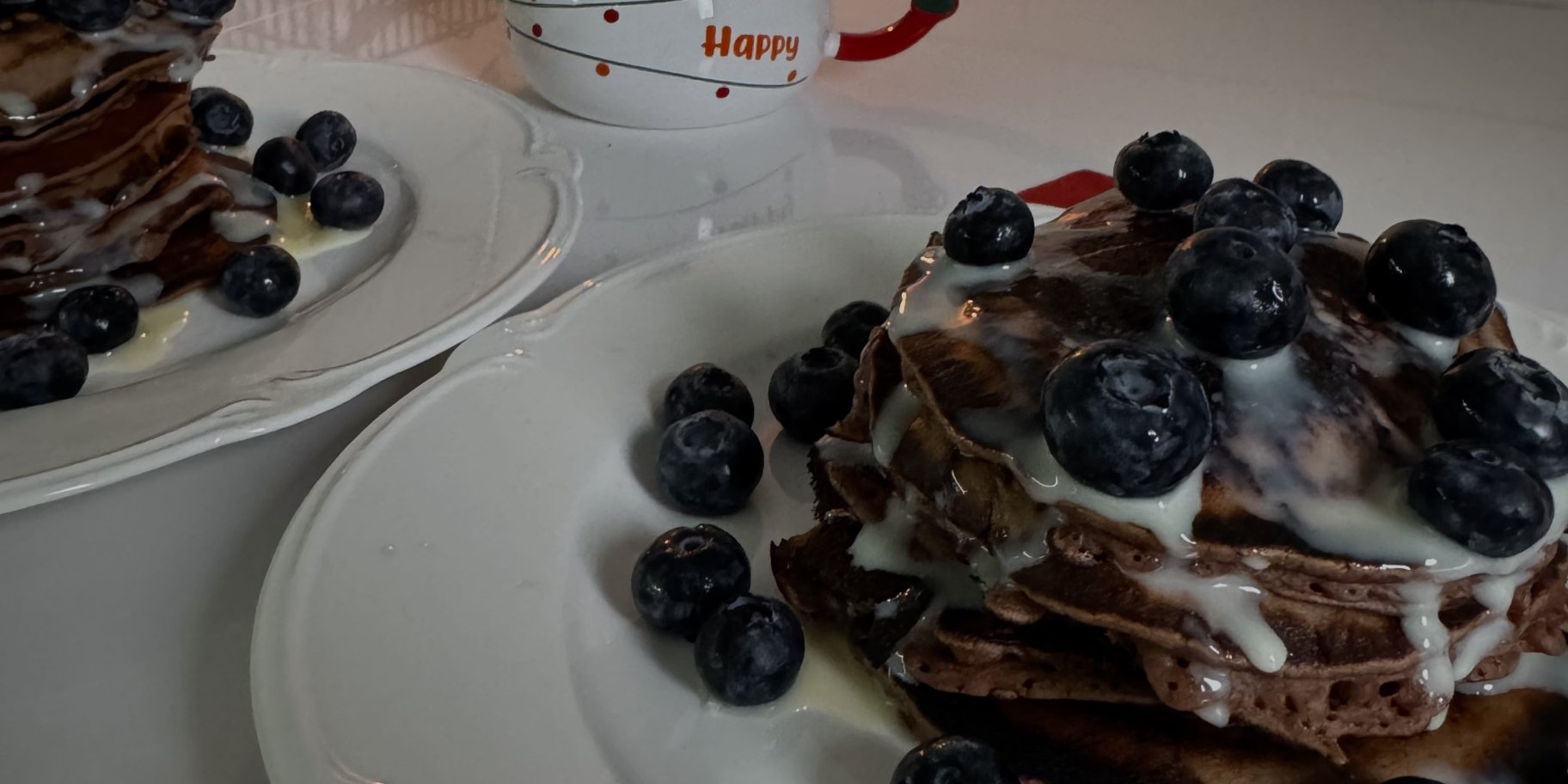 Панкейки з лохиною