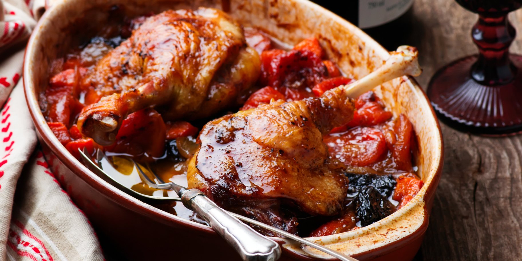 Тушкована качка