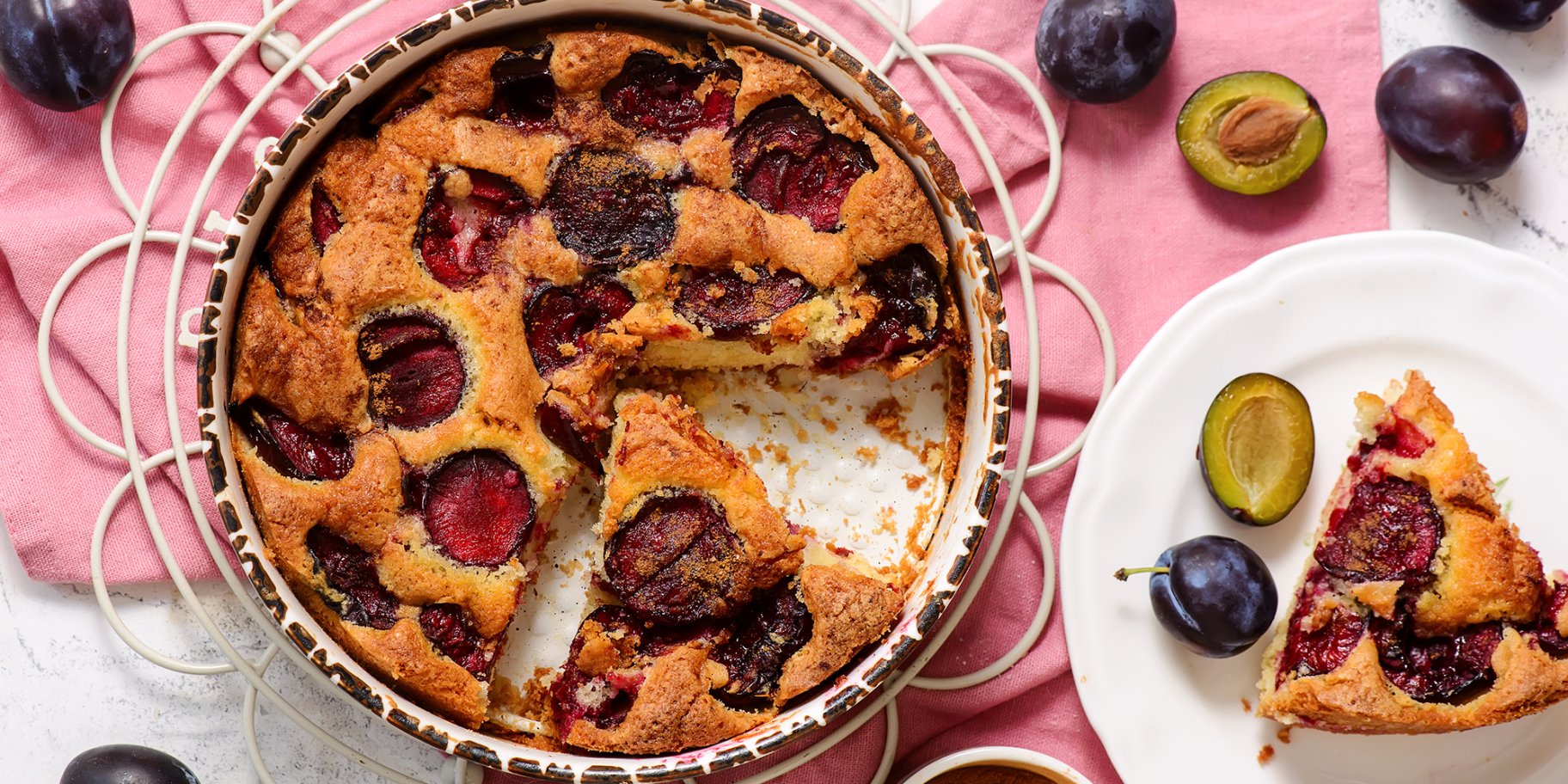 Нью-Йоркський сливовий пиріг