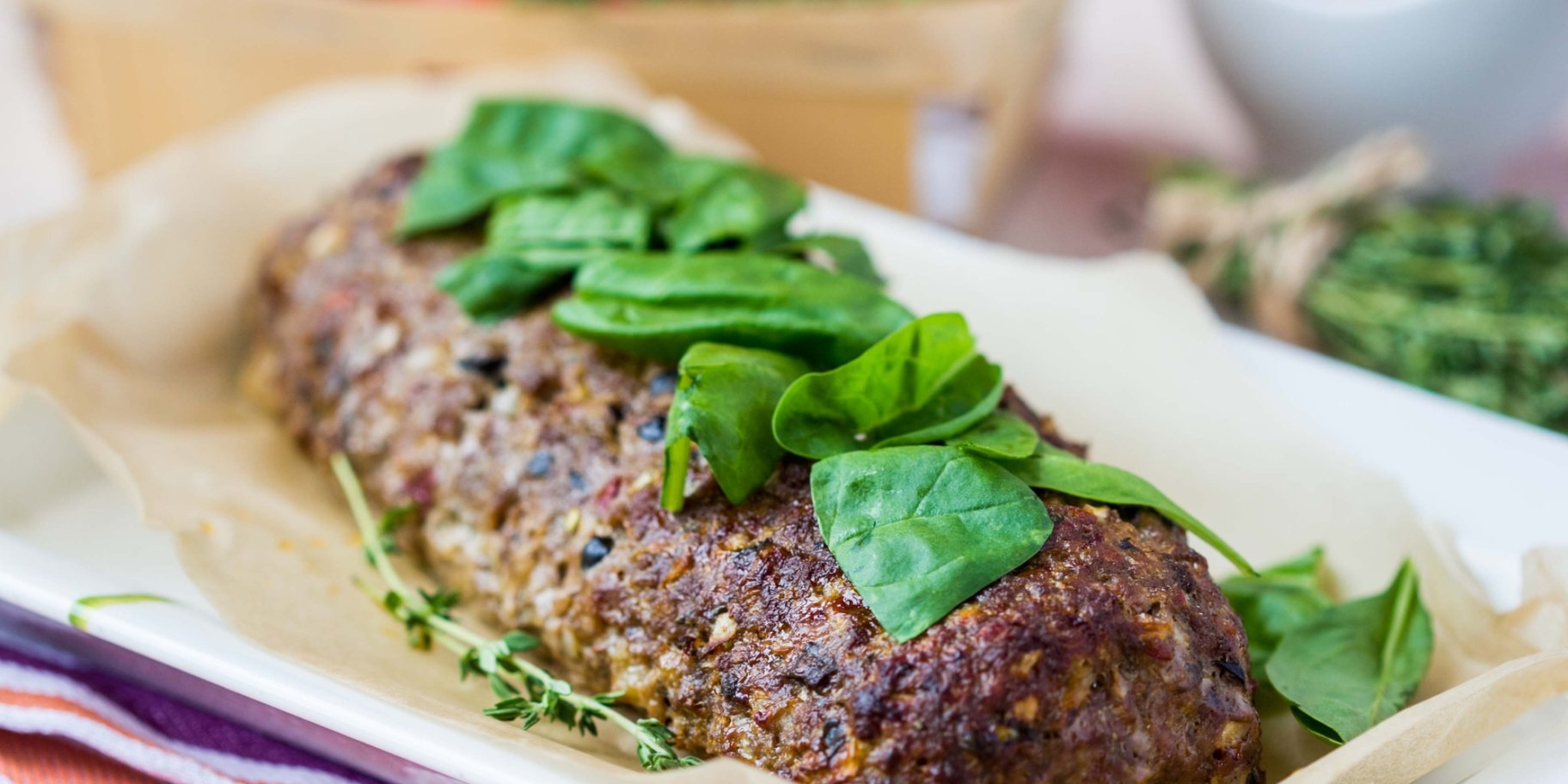 Веганський “м'ясний рулет”