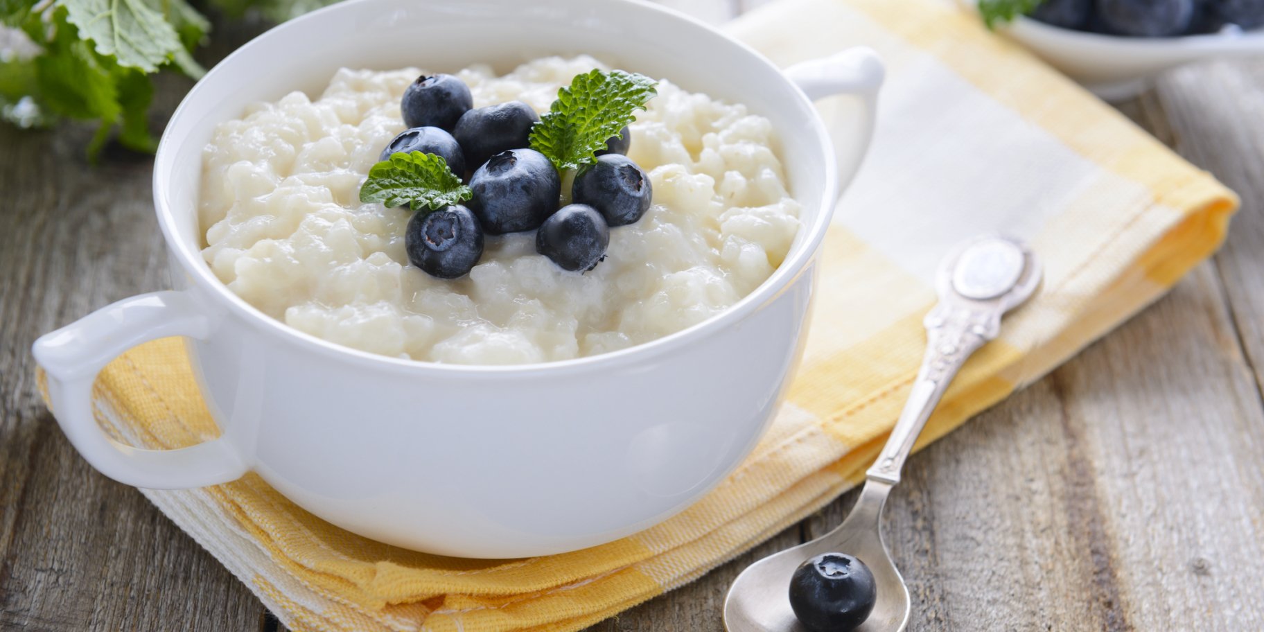 рисовый пудинг с голубиной