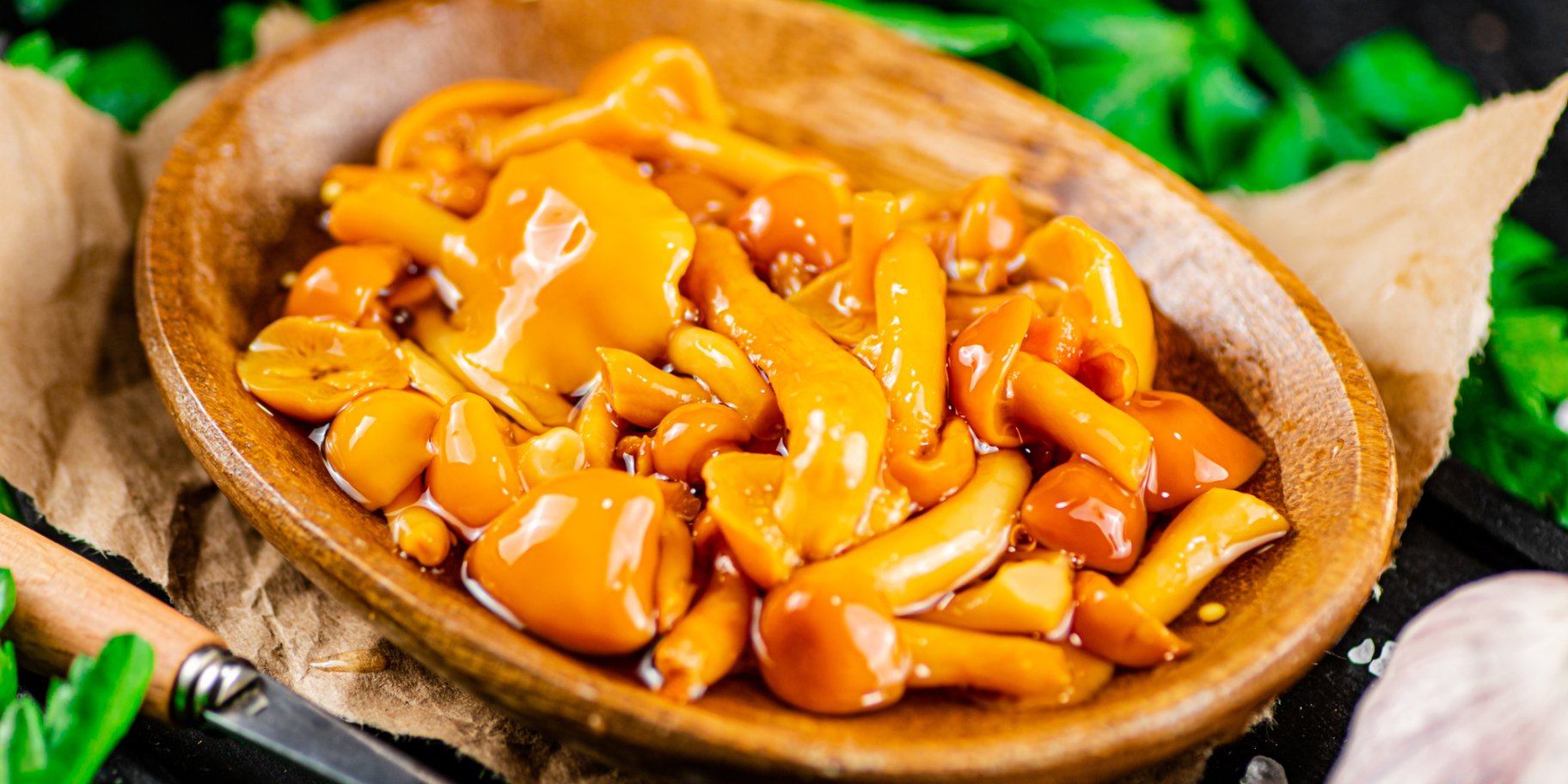 Мариновані гриби опеньки