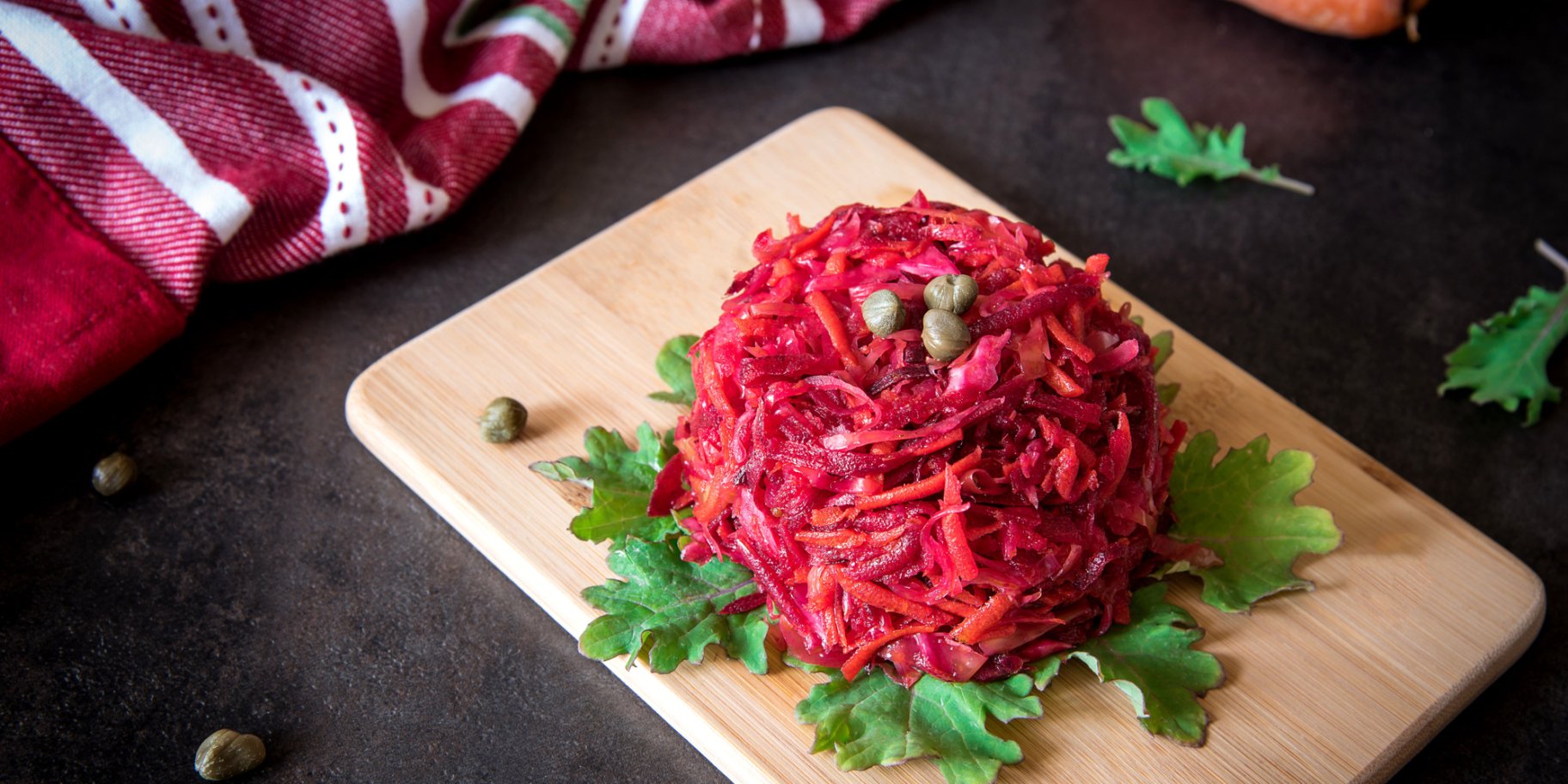 Буряковий салат з заправкою