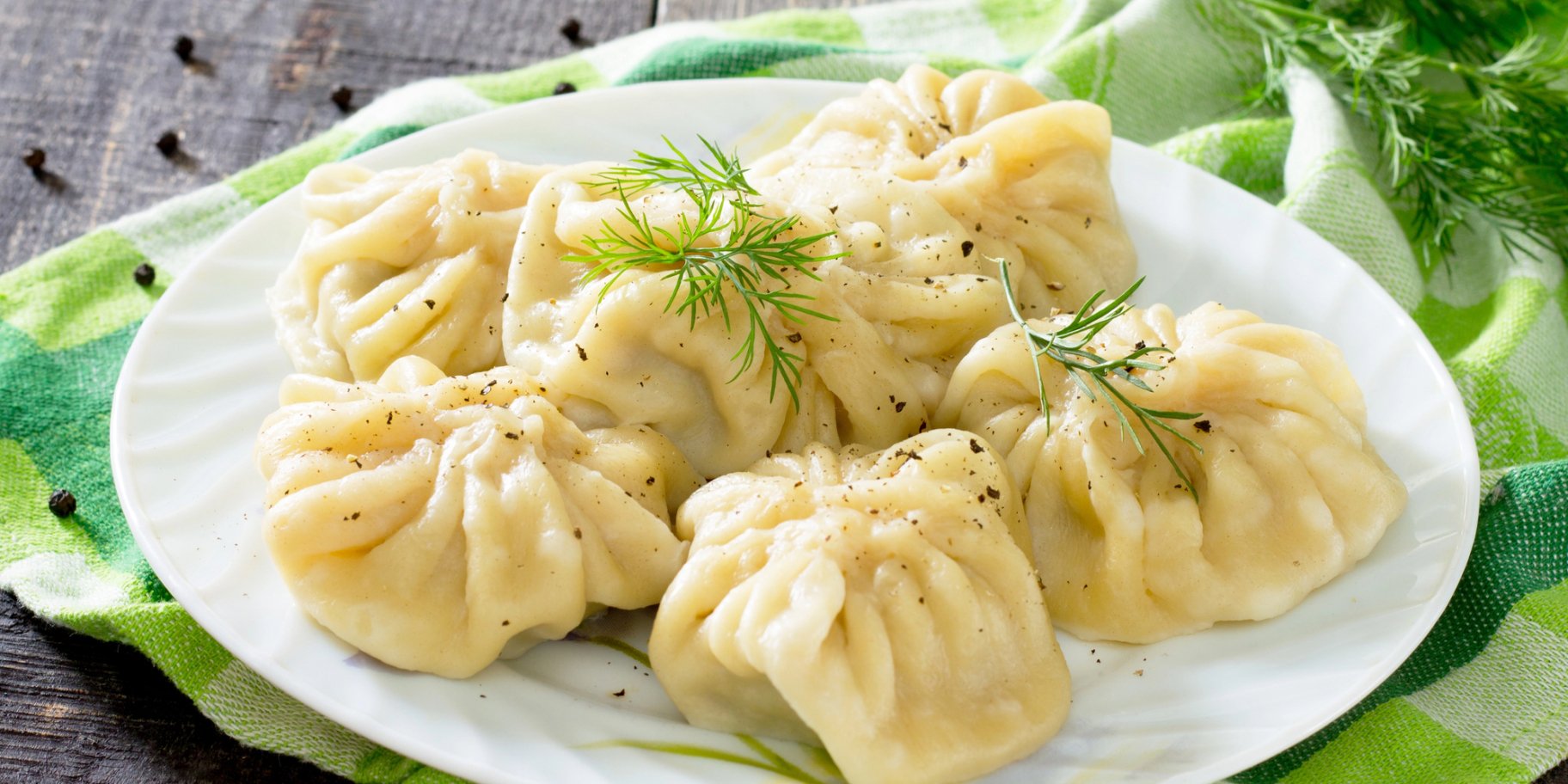 Манты с тыквой