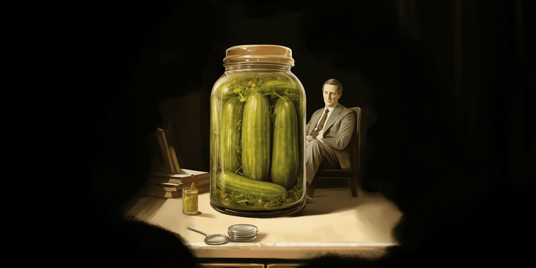 письменники про консервовані огірки