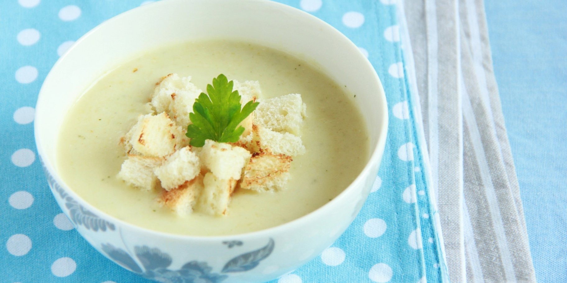 Крем-суп з бринзою
