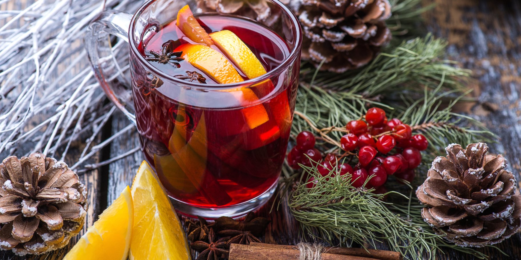 Глінтвейн із калиною