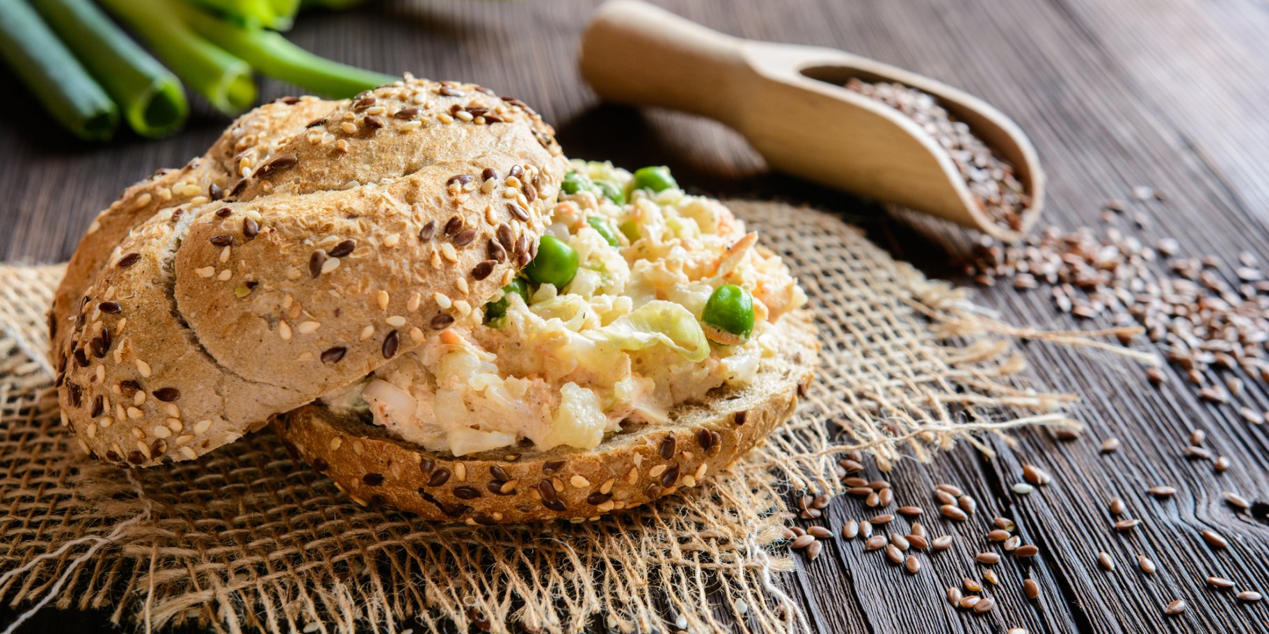 Яичный салат с цветной капустой