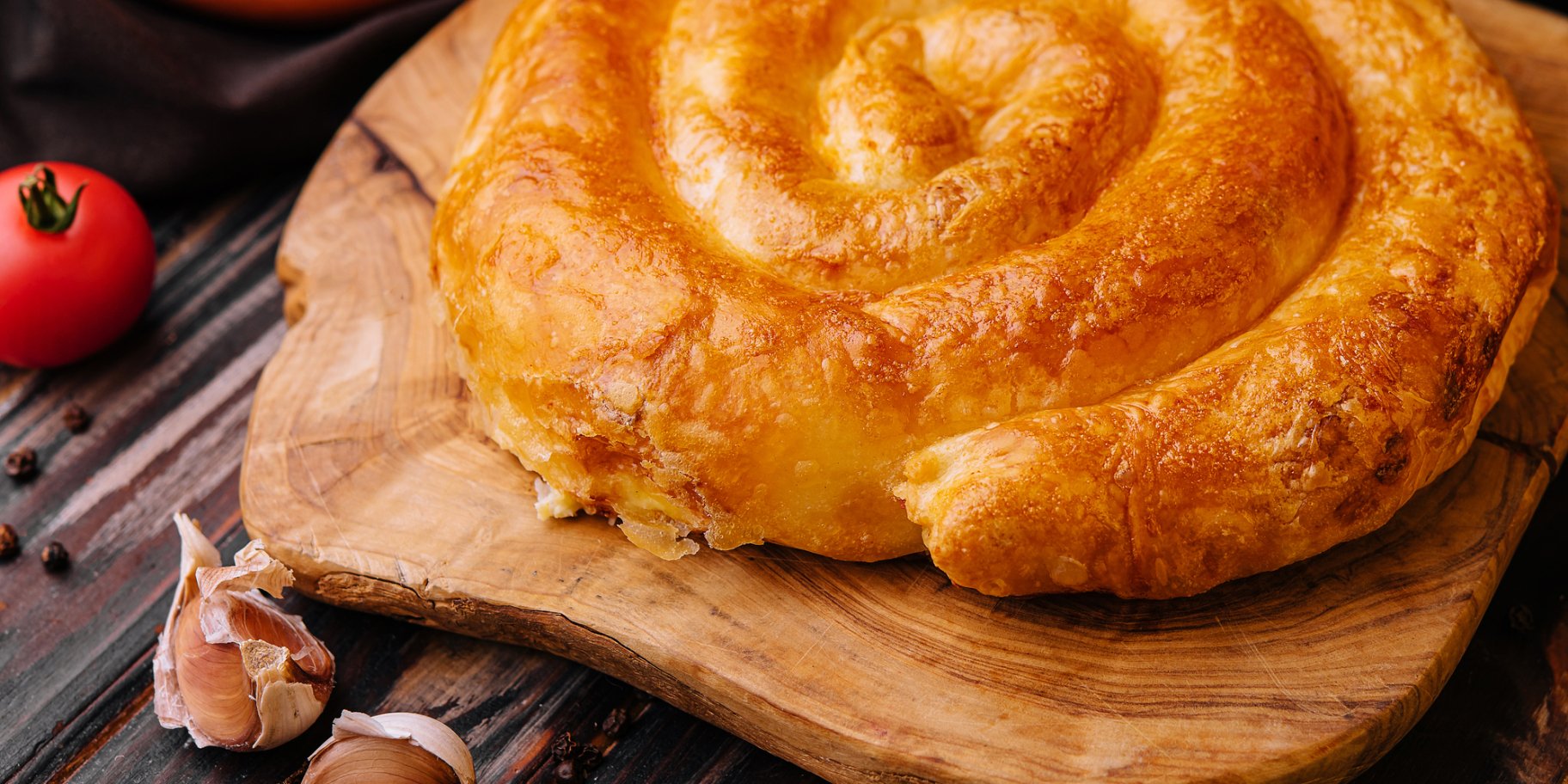 м'ясний пиріг "Равлик"