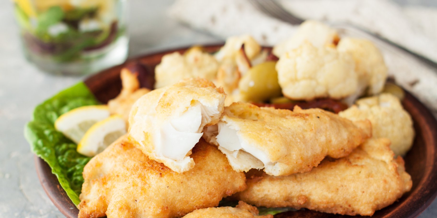 Фле сибаса в клярі