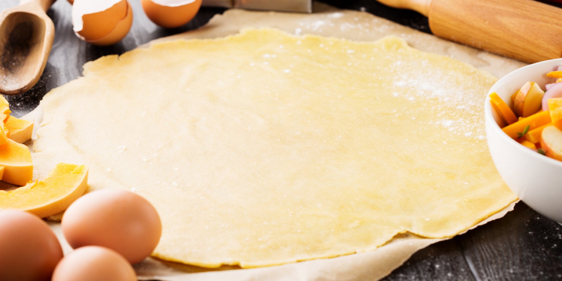 Тыквенное песочное тесто