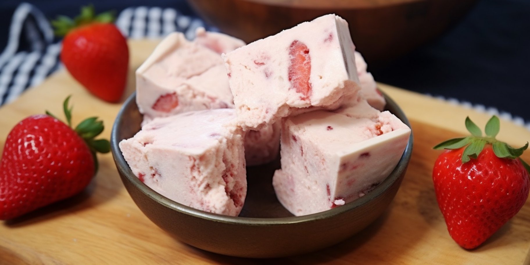 Со вкусом клубничного чизкейка: как приготовить полезное мороженое