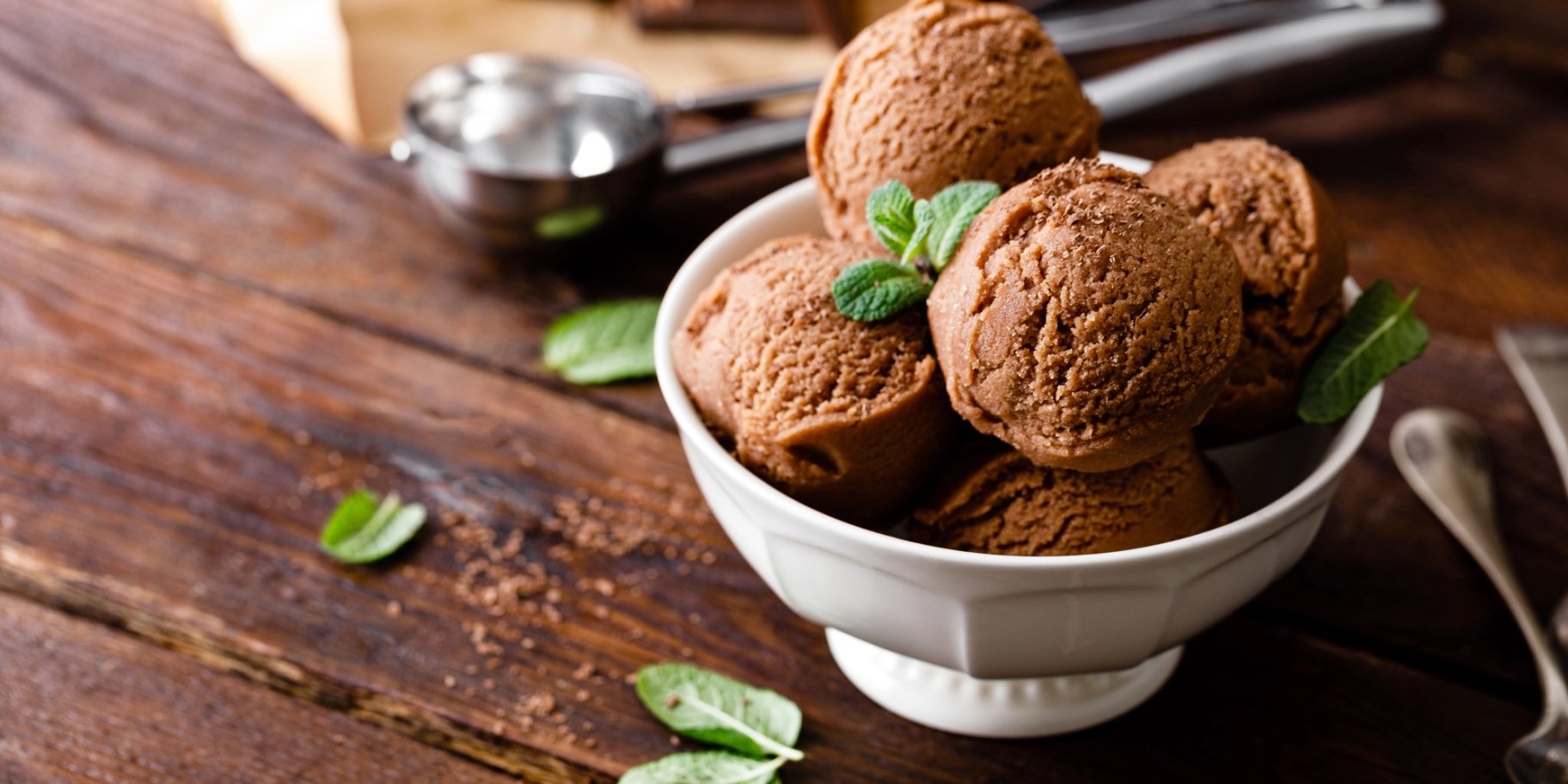 Корисне шоколадне морозиво