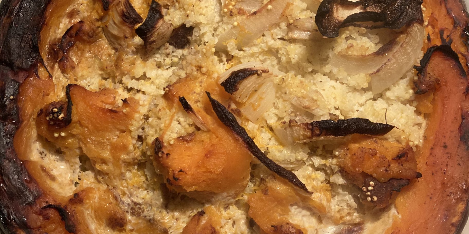 Гарбуз з пшоном та молоком