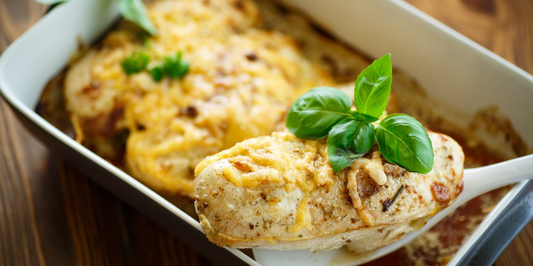 Курячі гнізда з моцарелою