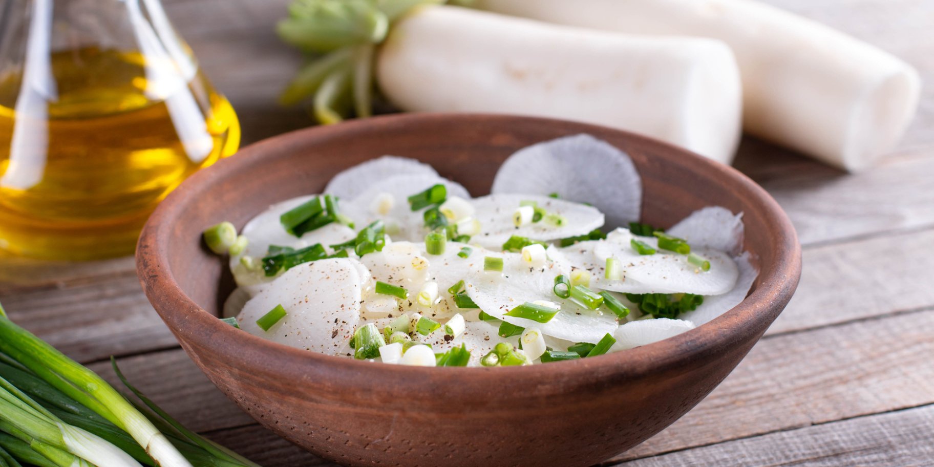 Тонко нарізана ріпа