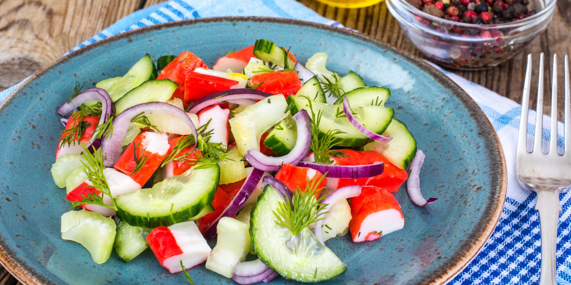 Крабовий салат по-японськи