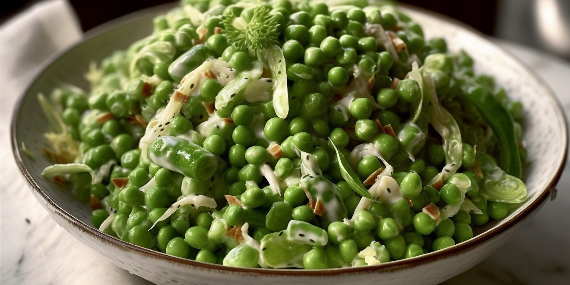 Салат з горохом