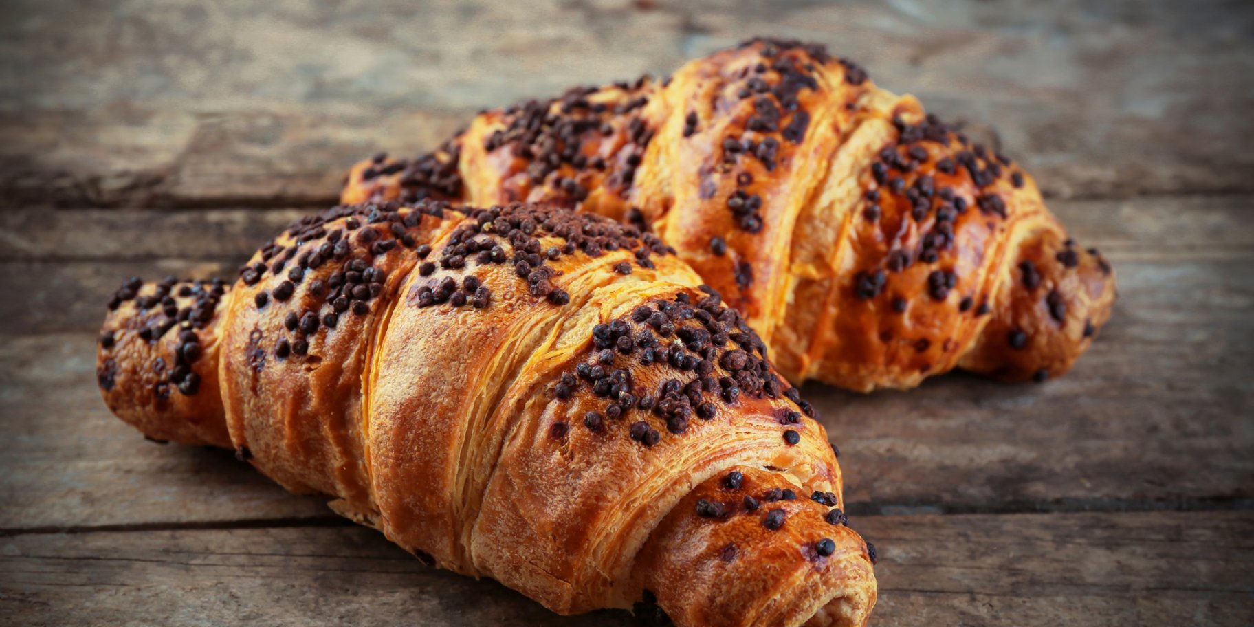 Круасаны с шоколладной начинкой