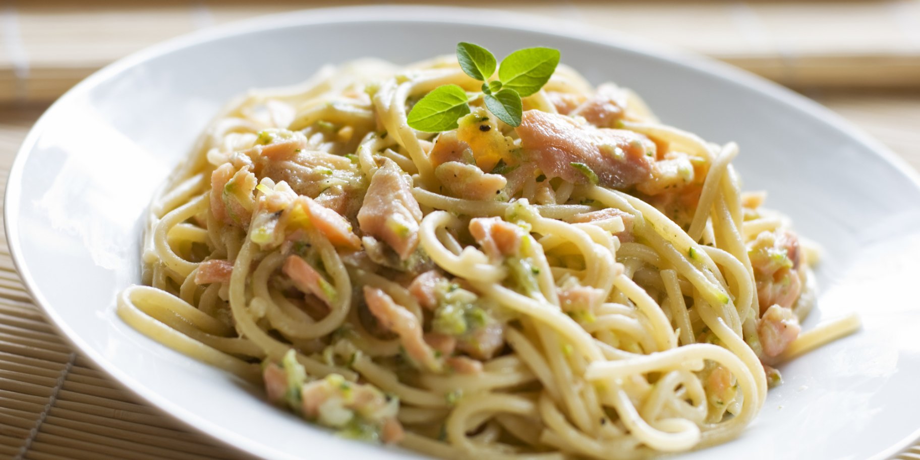 Паста з лососем