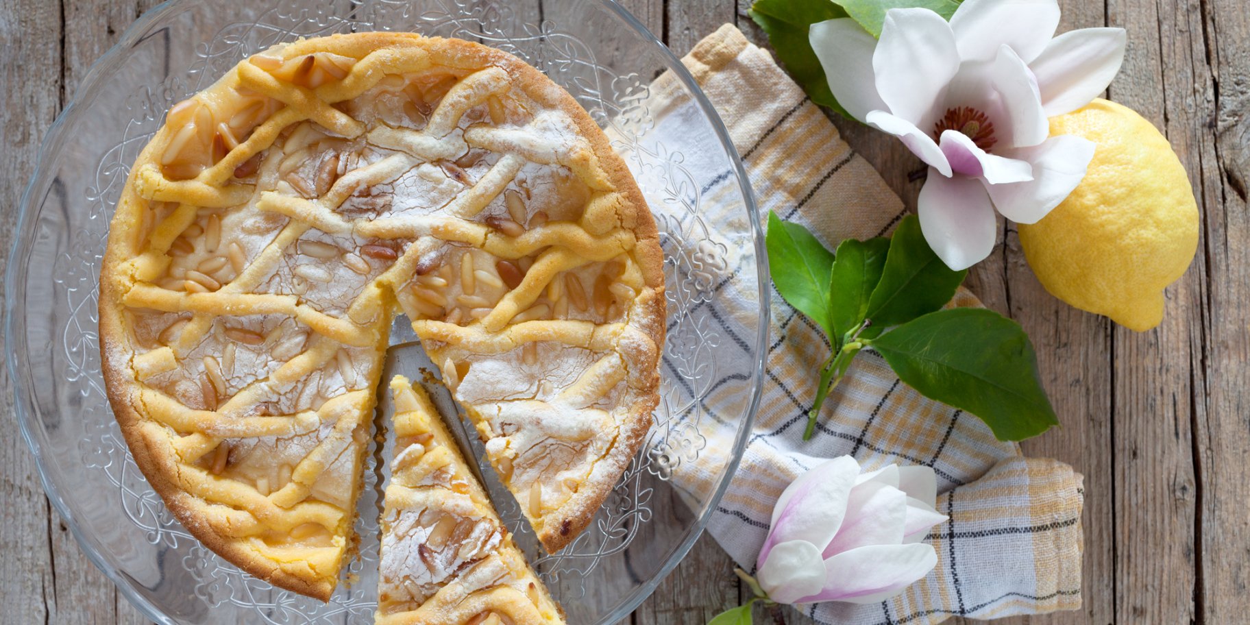 Пиріг з лимоном