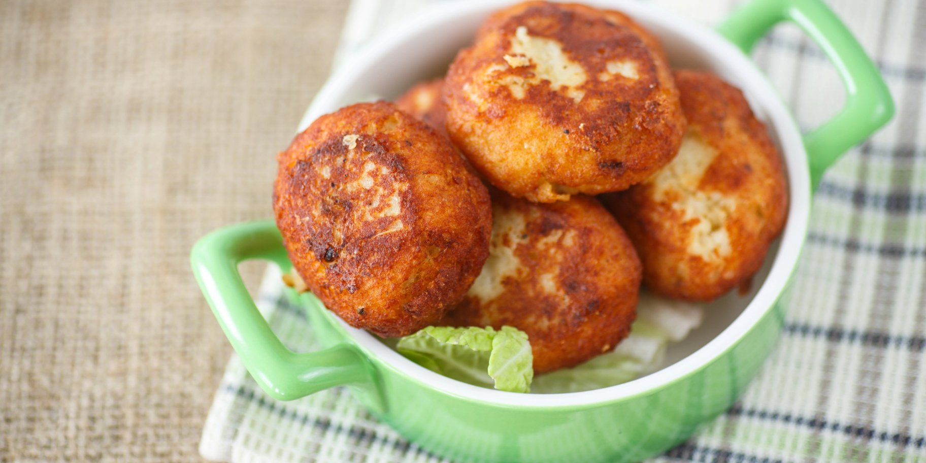 котлети з кисломолочного сиру