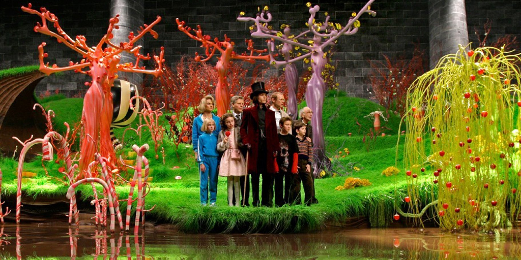 "Чарли и шоколадная фабрика". Кадр из фильма