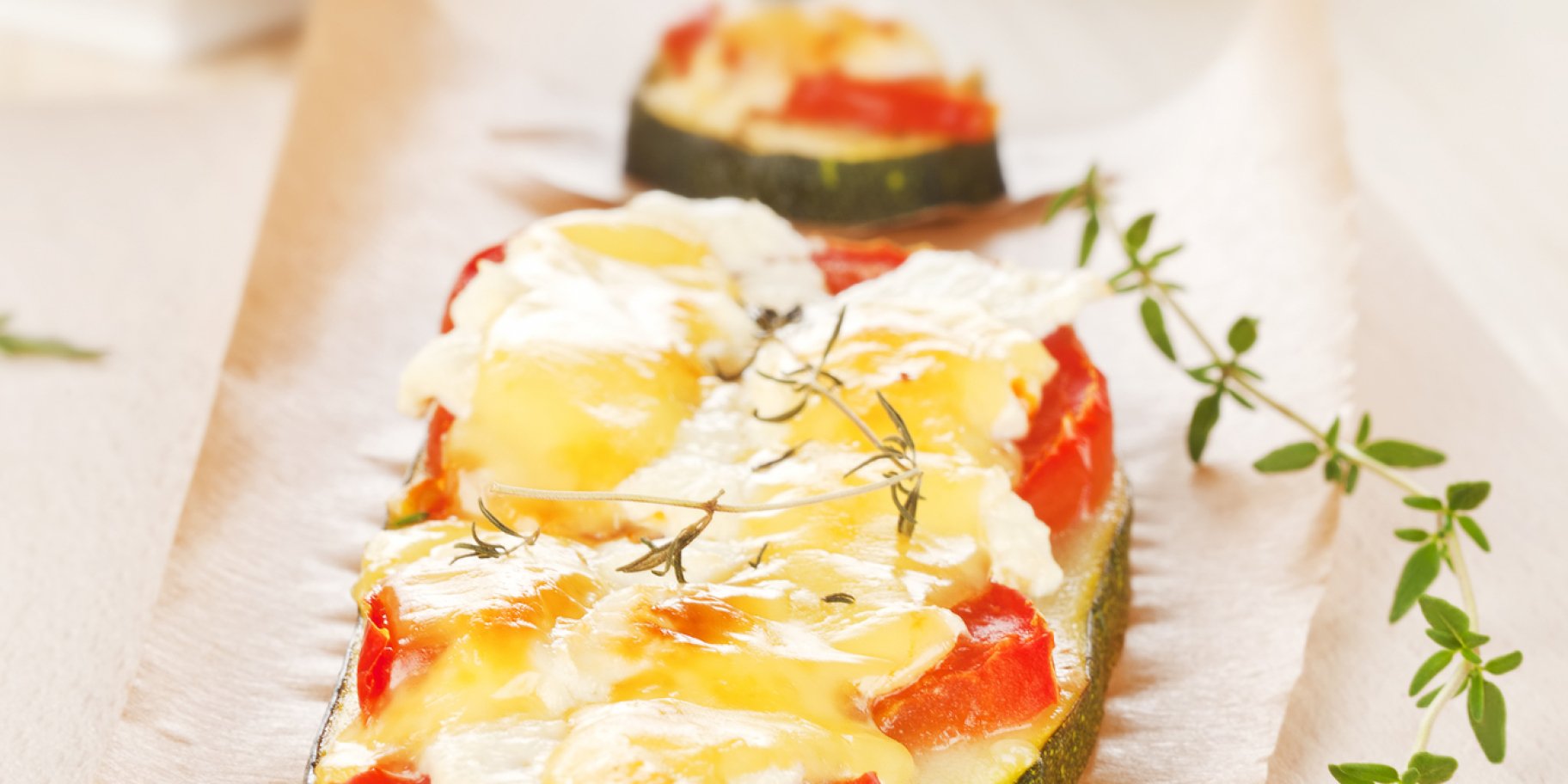 Піца на кабачках