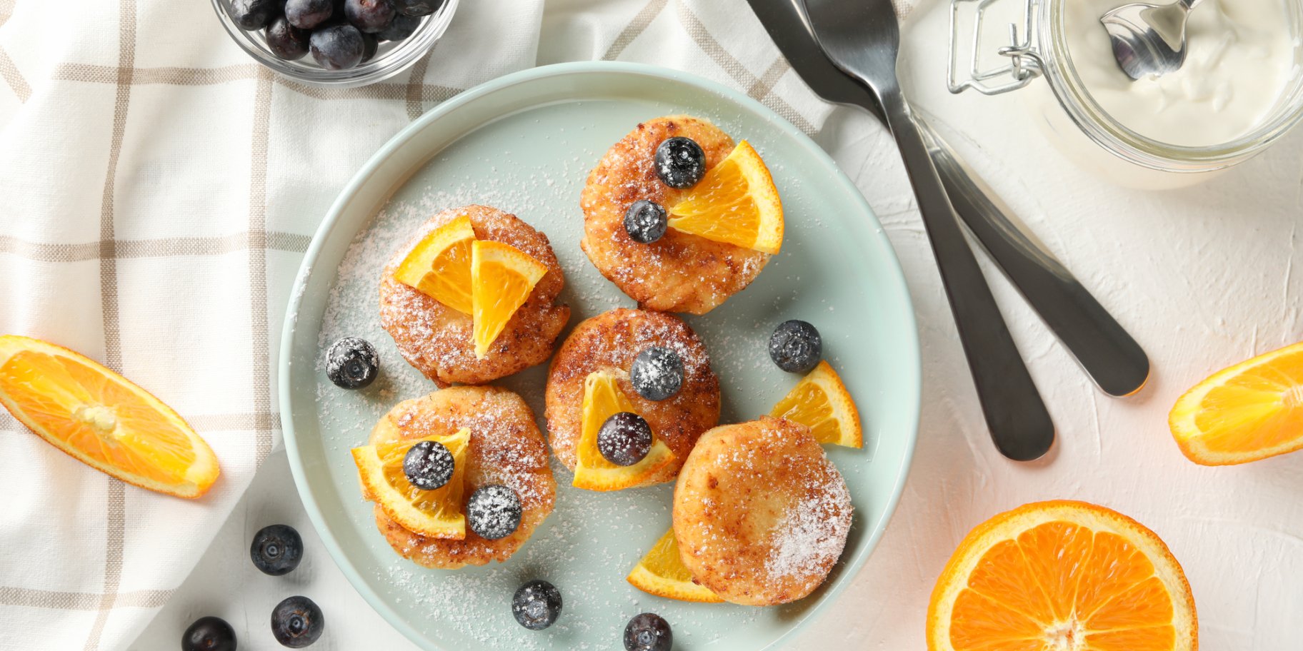 Апельсинові сирники