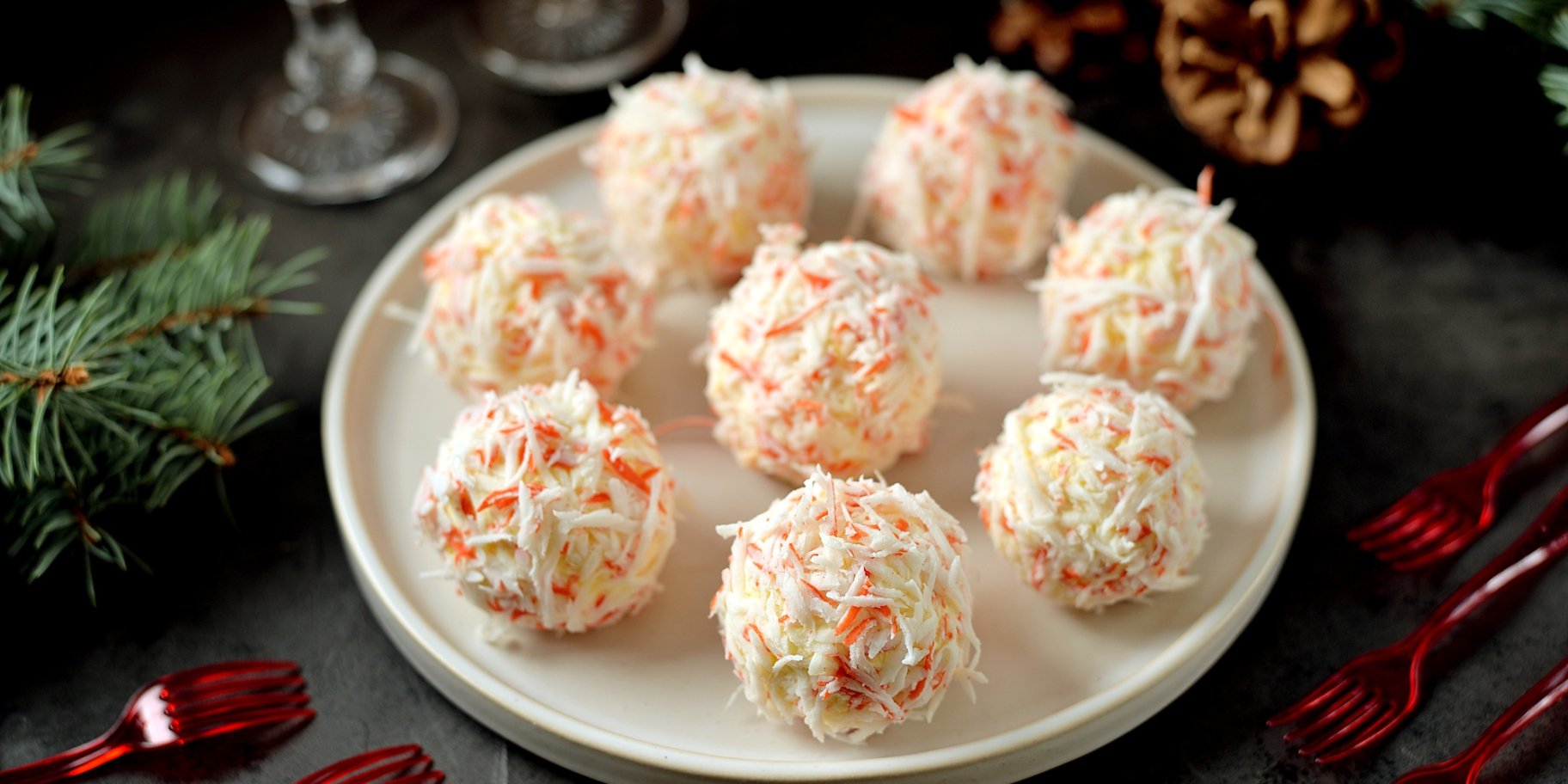 “Рафаелло” з крабових паличок