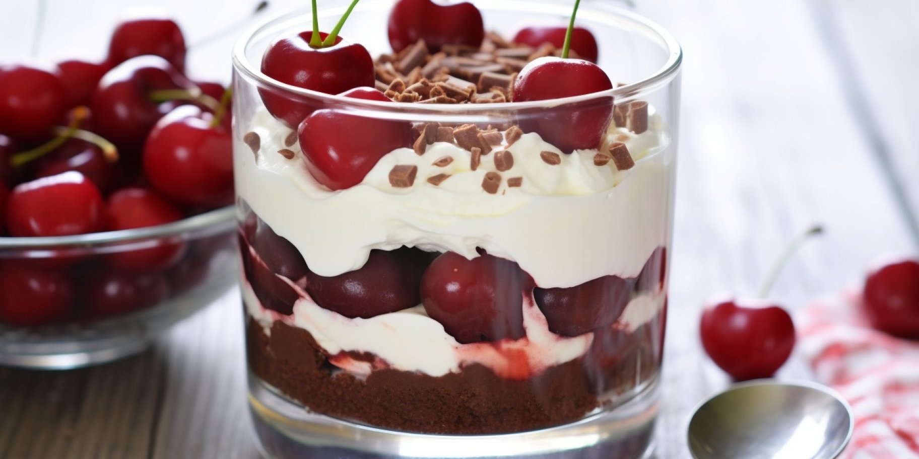 Трайфл з вишнею