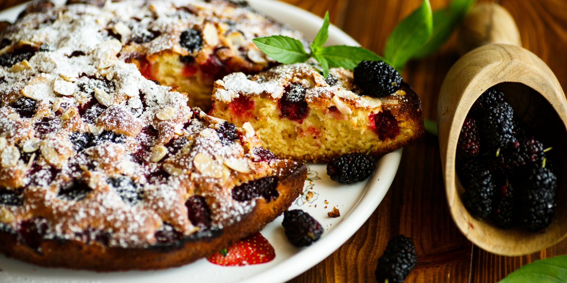 Пиріг з шовковиці