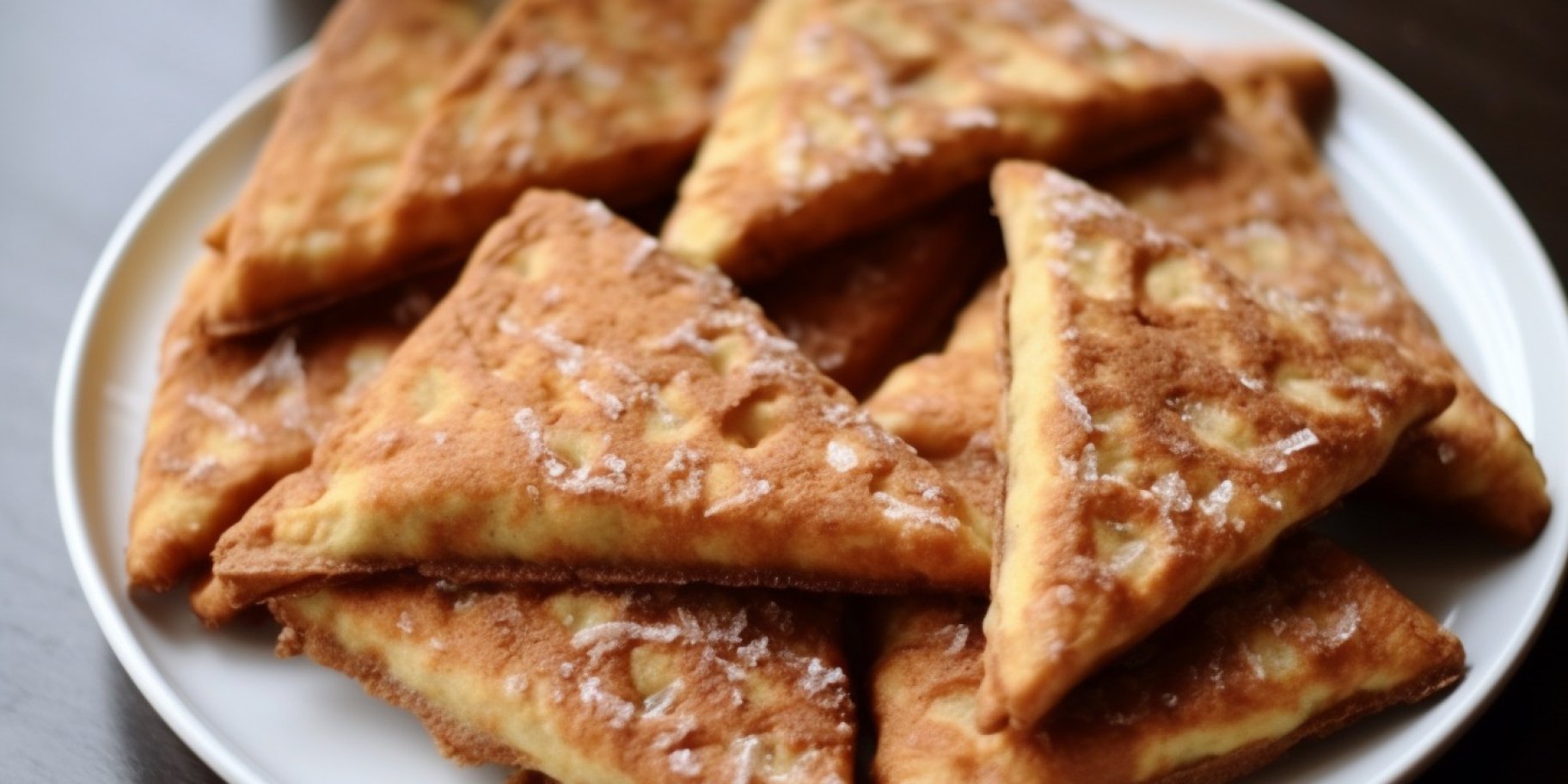 Вафельні трикутнички з фаршем