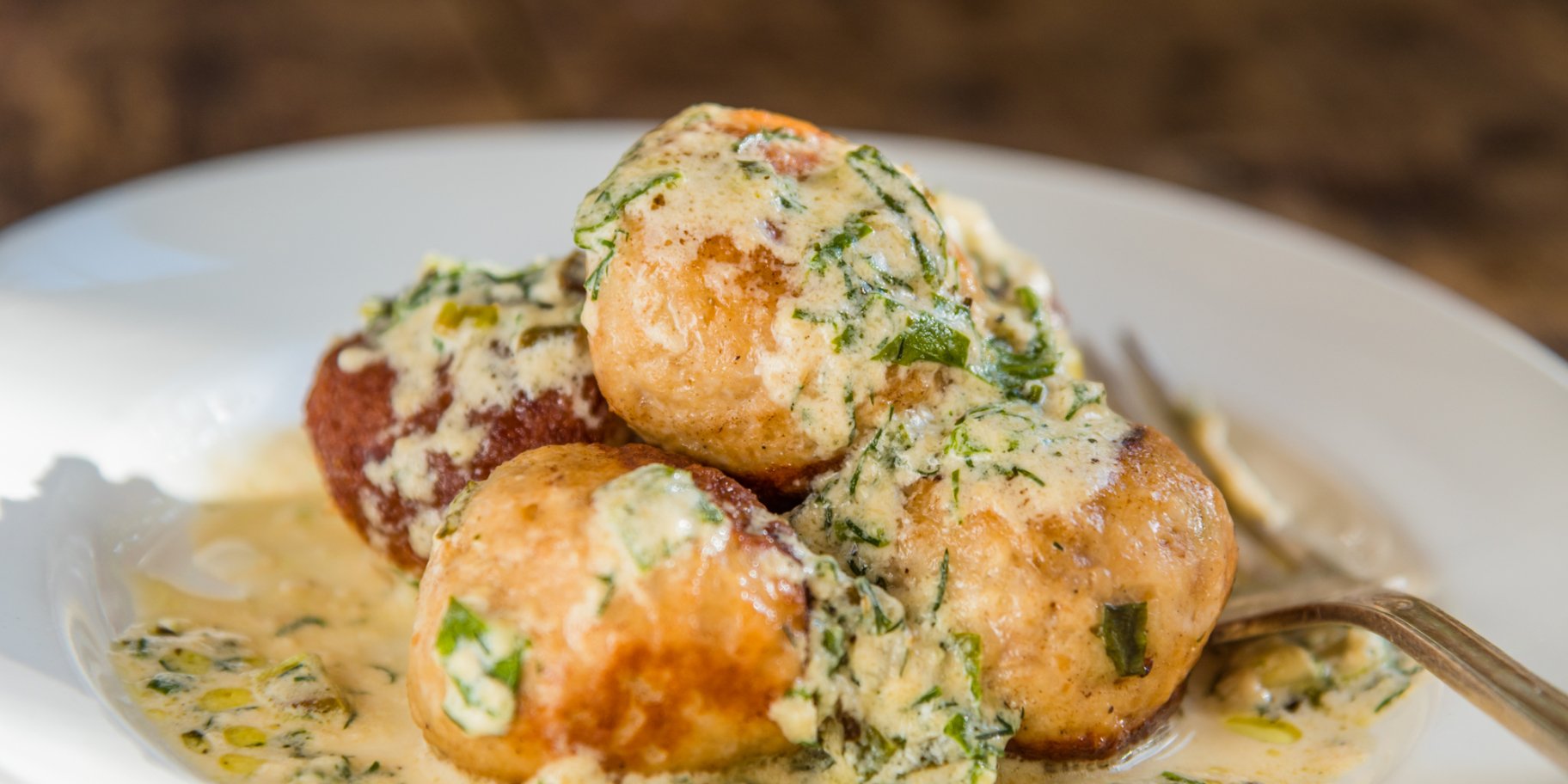 Курячі тефтелі у вершковому соусі