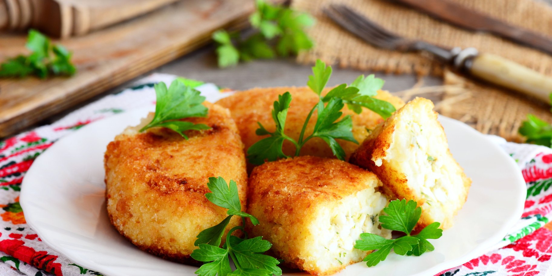 Зрази з рисом і сардинами