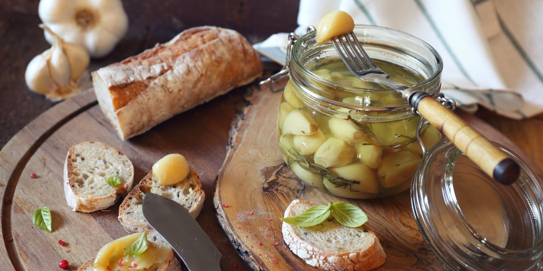 чеснок конфи