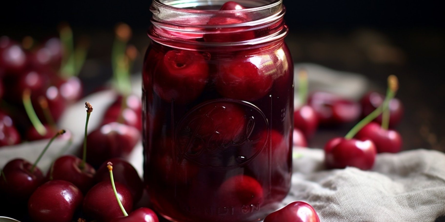 Маринована черешня