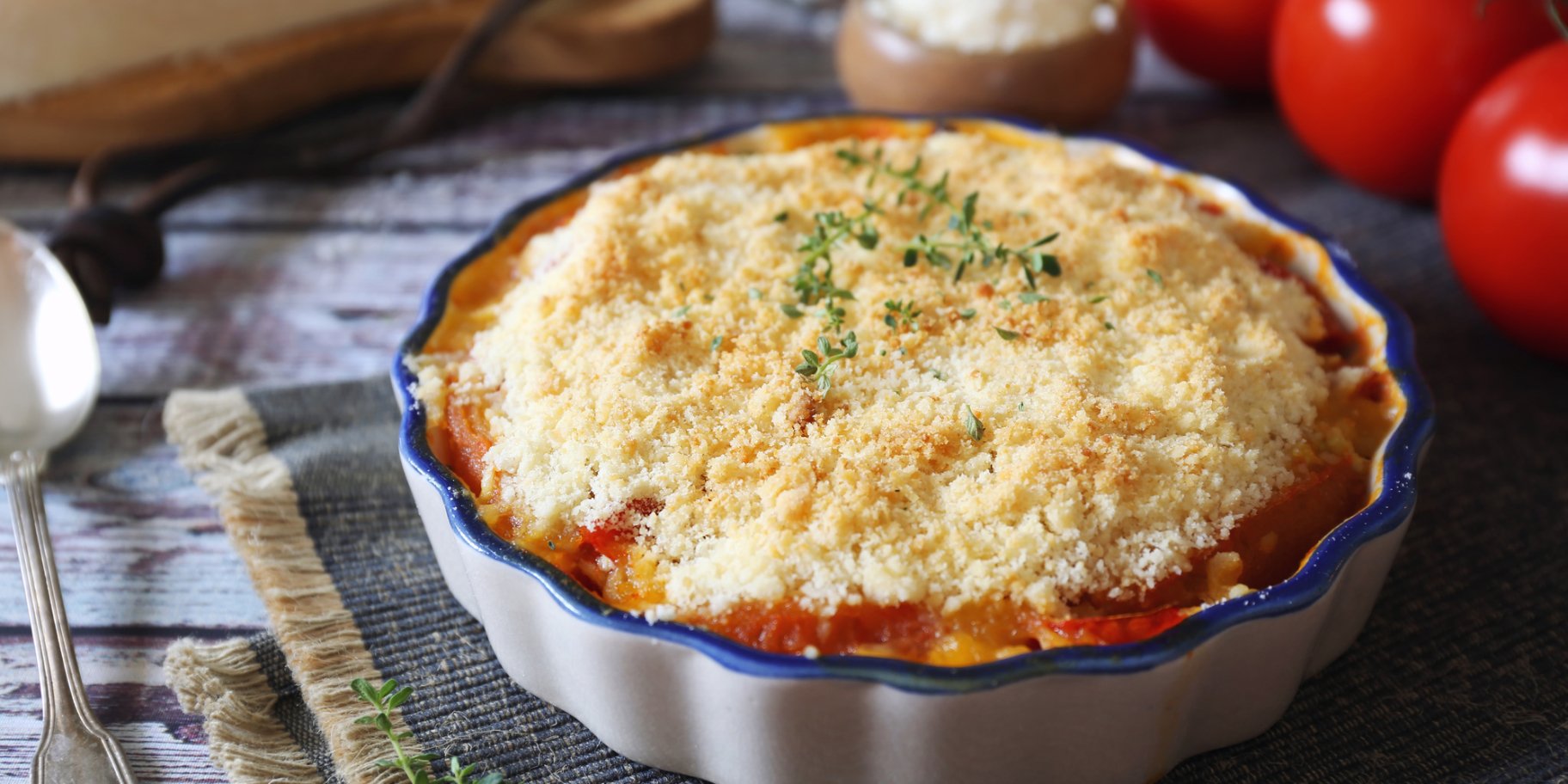 Крамбл з овочами