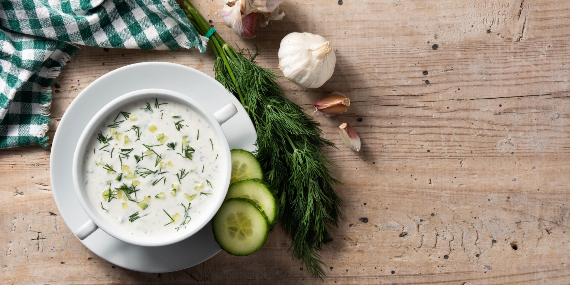 Літній розсольник з йогуртом