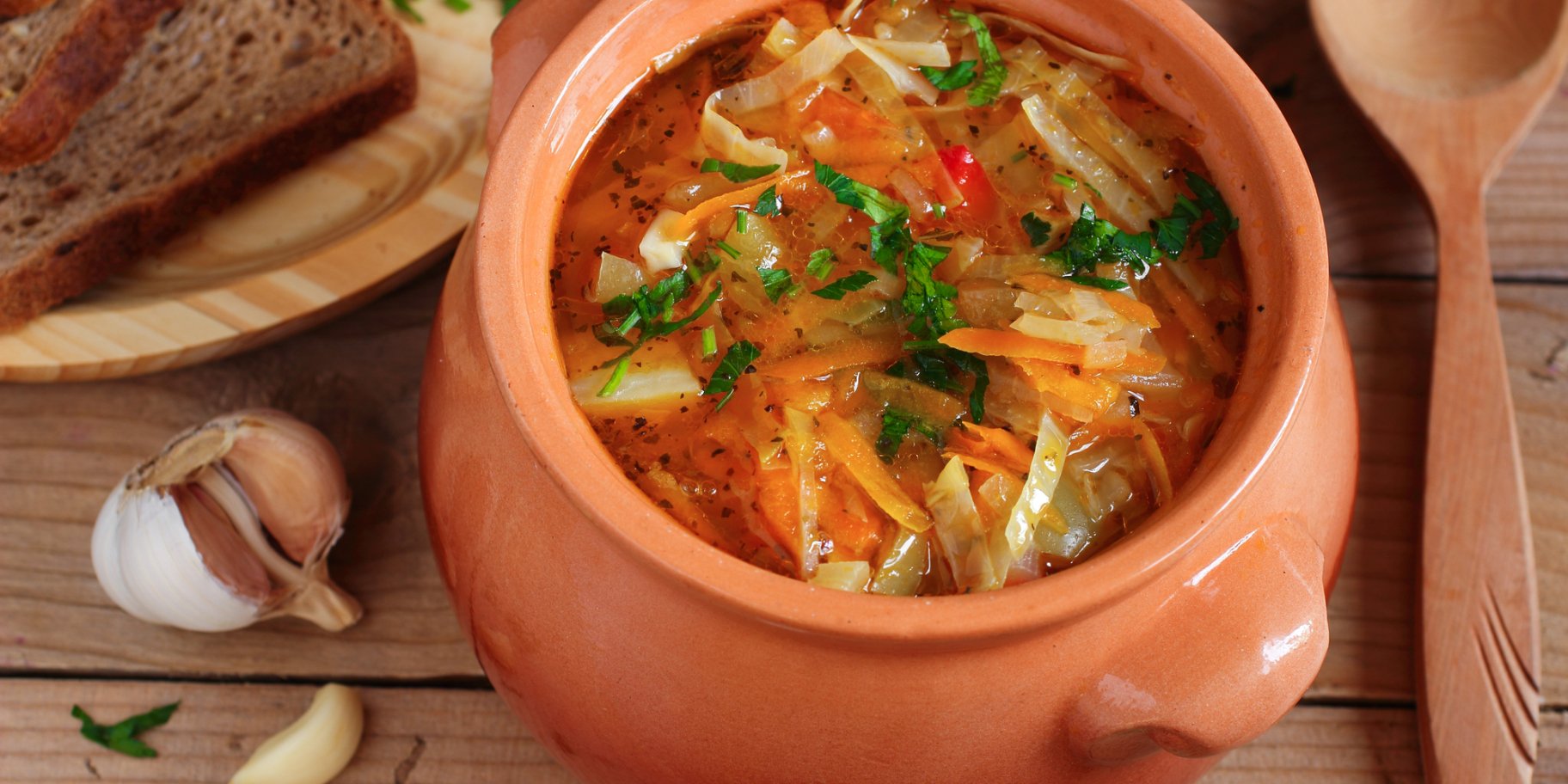 Капусняк з квасолею