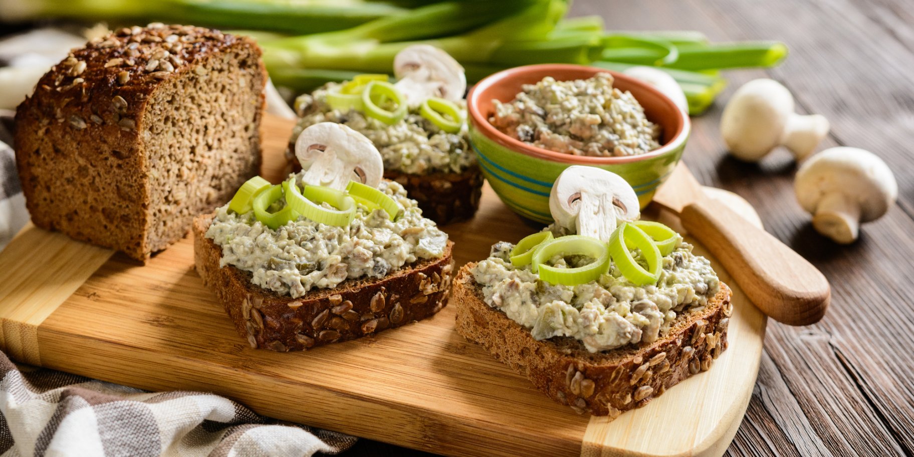 Пісний паштет з грибів