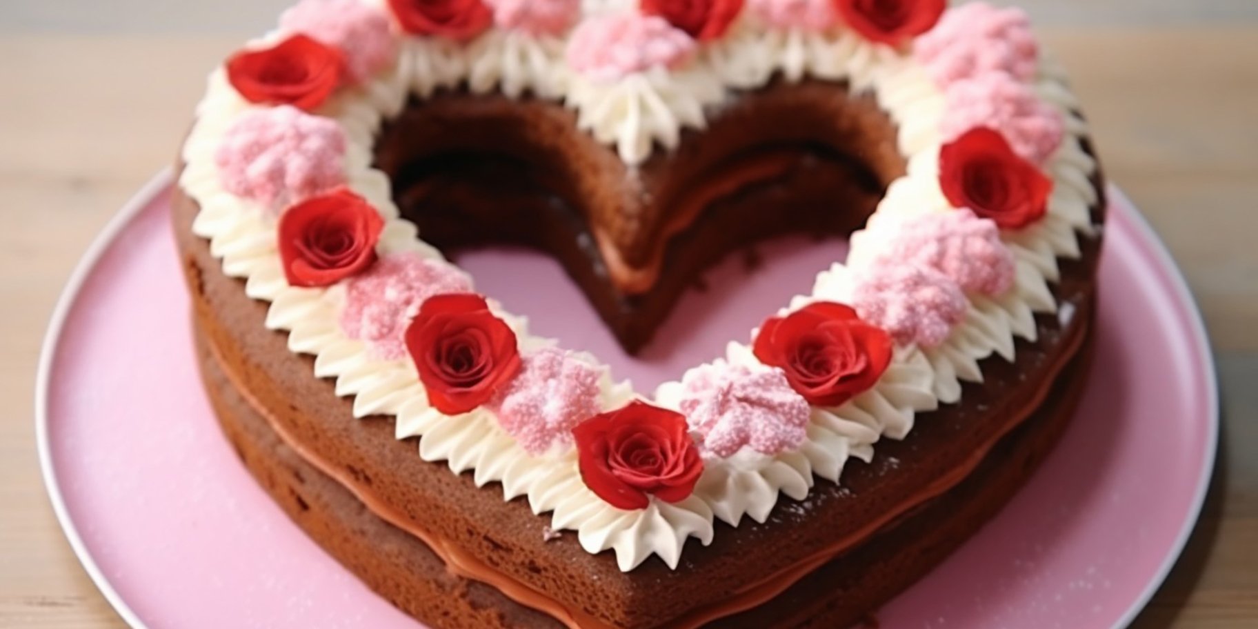Торт «Серце» на День святого Валентина