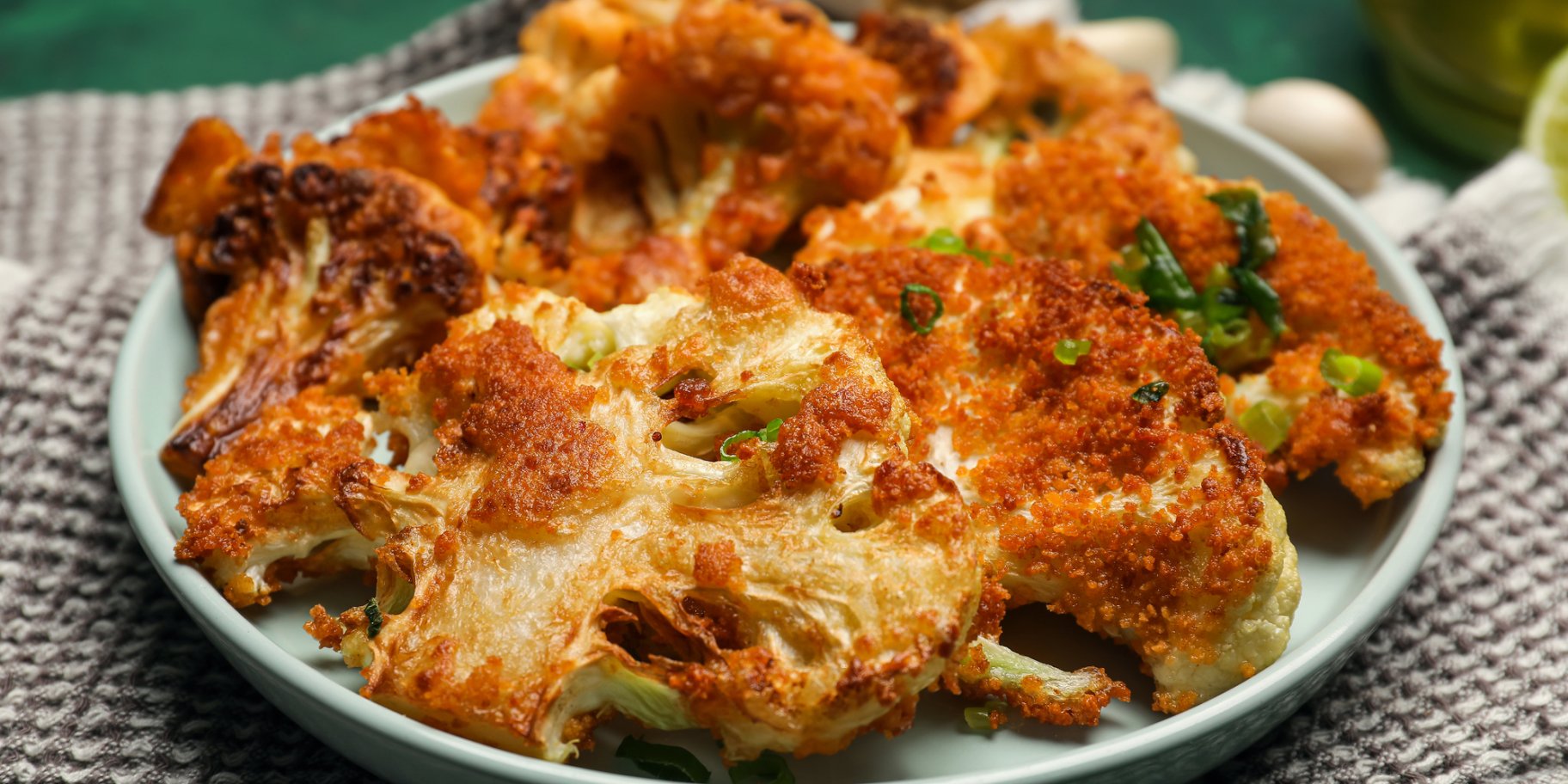 Жареные стейки из цветной капусты