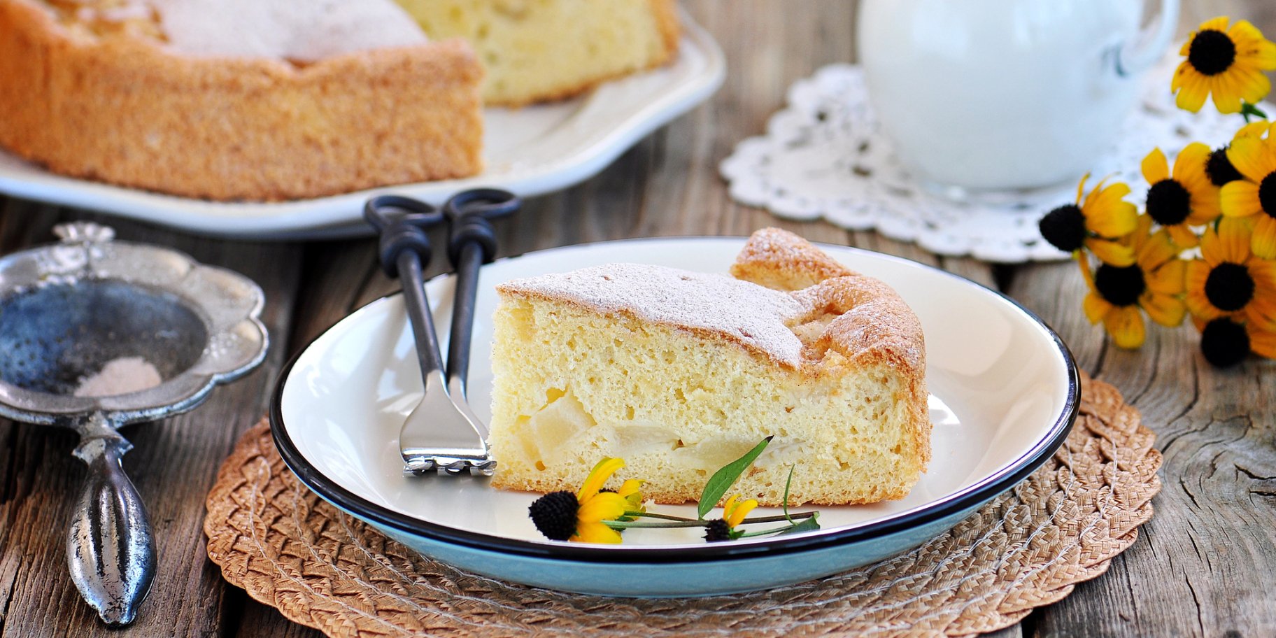 Шарлотка с дыней