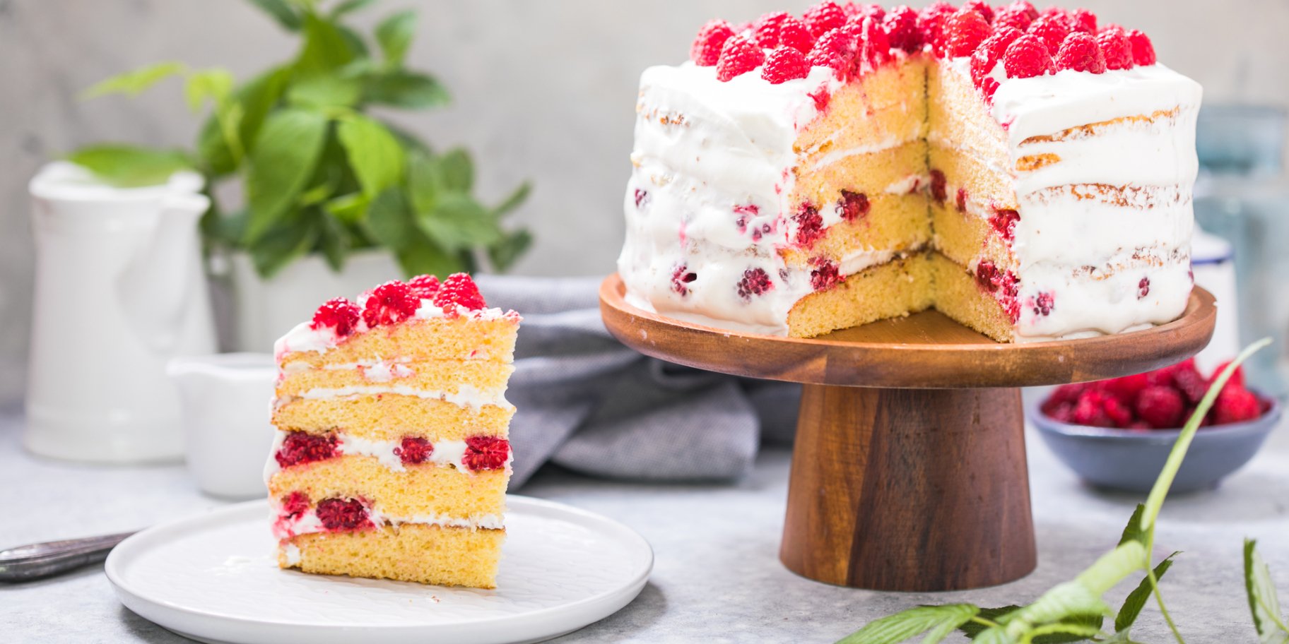 Малиновий торт