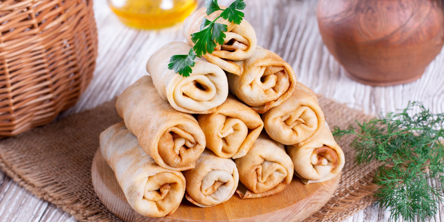 млинці з начинкою: рецепт